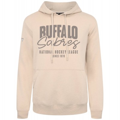 Buffalo Sabres Levelwear Khaki Podium Response Pullover Hoodie