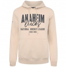 Толстовка Anaheim Ducks Levelwear Khaki Podium Response