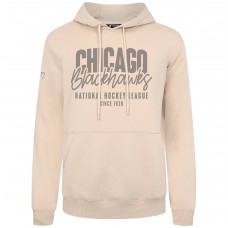 Толстовка Chicago Blackhawks Levelwear Khaki Podium Response