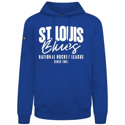 St. Louis Blues Levelwear Royal Podium Response Pullover Hoodie