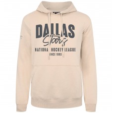 Dallas Stars Levelwear Khaki Podium Response Pullover Hoodie