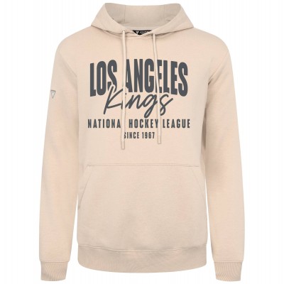 Los Angeles Kings Levelwear Khaki Podium Response Pullover Hoodie