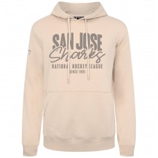 San Jose Sharks Levelwear Khaki Podium Response Pullover Hoodie San Jose Sharks Levelwear Khaki Podium Response Pullover Hoodie
