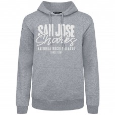 San Jose Sharks Levelwear Gray Podium Response Pullover Hoodie San Jose Sharks Levelwear Gray Podium Response Pullover Hoodie