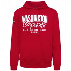Толстовка Washington Capitals Levelwear Red Podium Response
