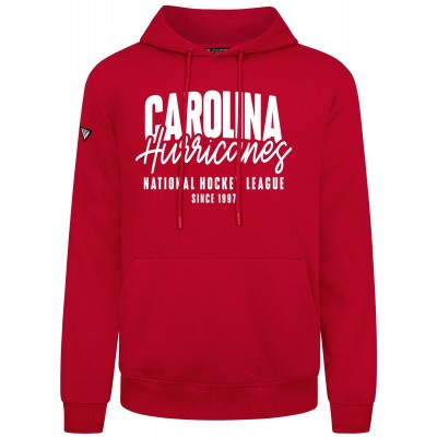 Carolina Hurricanes Levelwear Red Podium Response Pullover Hoodie