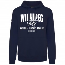 Толстовка Winnipeg Jets Levelwear Navy Podium Response