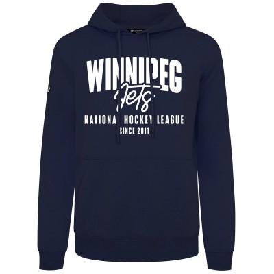 Толстовка Winnipeg Jets Levelwear Navy Podium Response