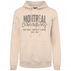 Montreal Canadiens Levelwear Khaki Podium Response Pullover Hoodie Montreal Canadiens Levelwear Khaki Podium Response Pullover Hoodie