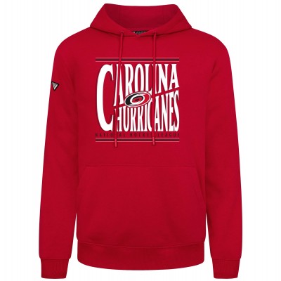 Carolina Hurricanes Levelwear Red Podium Powerhouse Pullover Hoodie