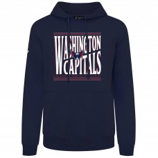 Толстовка Washington Capitals Levelwear Navy Podium Powerhouse