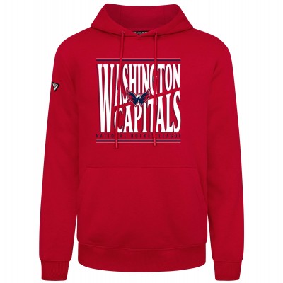 Толстовка Washington Capitals Levelwear Red Podium Powerhouse