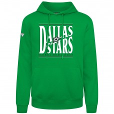 Dallas Stars Levelwear Green Podium Powerhouse Pullover Hoodie