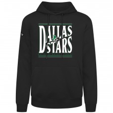 Dallas Stars Levelwear Black Podium Powerhouse Pullover Hoodie