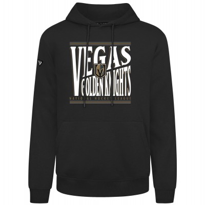 Толстовка Vegas Golden Knights Levelwear Black Podium Powerhouse