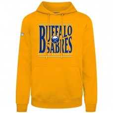 Buffalo Sabres Levelwear Gold Podium Powerhouse Pullover Hoodie