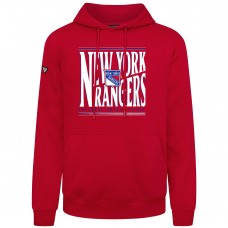 Толстовка New York Rangers Levelwear Red Podium Powerhouse Толстовка New York Rangers Levelwear Red Podium Powerhouse