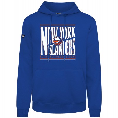 New York Islanders Levelwear Royal Podium Powerhouse Pullover Hoodie
