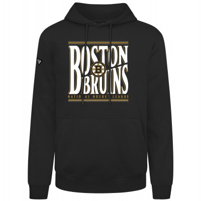 Толстовка Boston Bruins Levelwear Black Podium Powerhouse