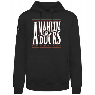 Толстовка Anaheim Ducks Levelwear Black Podium Powerhouse