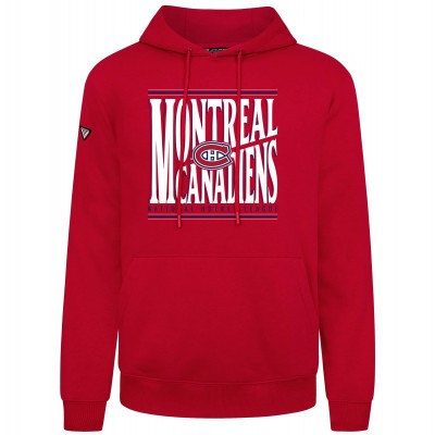 Толстовка Montreal Canadiens Levelwear Red Podium Powerhouse
