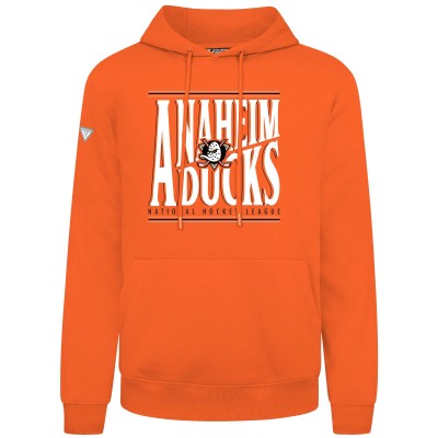 Толстовка Anaheim Ducks Levelwear Orange Podium Powerhouse