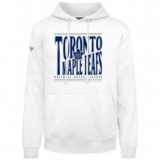 Толстовка Toronto Maple Leafs Levelwear White Podium Powerhouse