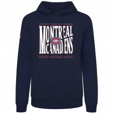 Толстовка Montreal Canadiens Levelwear Navy Podium Powerhouse