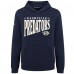 Подростковая Nashville Predators Levelwear Navy Jr Podium Tally Pullover Hoodie