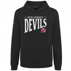 Толстовка Подростковая New Jersey Devils Levelwear Black Jr Podium Tally