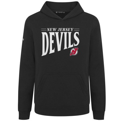Толстовка Подростковая New Jersey Devils Levelwear Black Jr Podium Tally