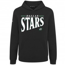 Подростковая Dallas Stars Levelwear Black Jr Podium Tally Pullover Hoodie