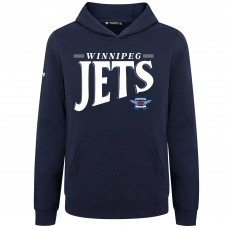 Толстовка Подростковая Winnipeg Jets Levelwear Navy Jr Podium Tally