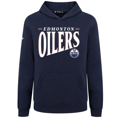 Толстовка Youth Edmonton Oilers Levelwear Navy Jr Podium Tally
