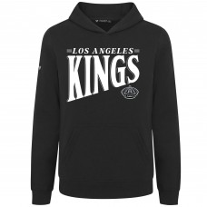 Подростковая Los Angeles Kings Levelwear Black Jr Podium Tally Pullover Hoodie