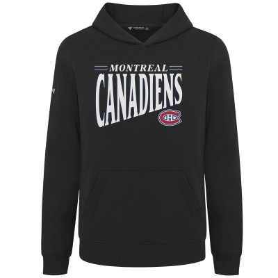 Толстовка Подростковая Montreal Canadiens Levelwear Black Jr Podium Tally