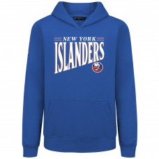 Подростковая New York Islanders Levelwear Royal Jr Podium Tally Pullover Hoodie