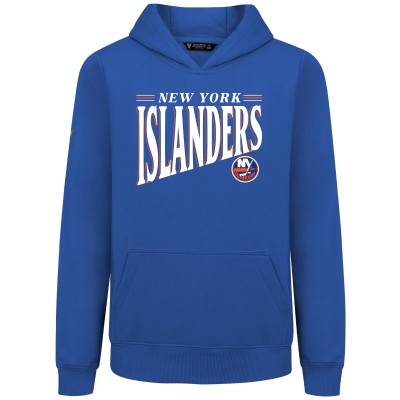 Подростковая New York Islanders Levelwear Royal Jr Podium Tally Pullover Hoodie