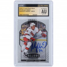 Morgan Geekie Carolina Hurricanes Autographed 2020-21 Upper Deck Allure #74 CGC Fanatics Witnessed Authenticated Auto 10 Rookie Card Morgan Geekie Carolina Hurricanes Autographed 2020-21 Upper Deck Allure #74 CGC Fanatics Witnessed Authenticated Auto 10 Rookie Card