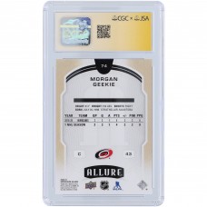 Morgan Geekie Carolina Hurricanes Autographed 2020-21 Upper Deck Allure #74 CGC Fanatics Witnessed Authenticated Auto 10 Rookie Card Morgan Geekie Carolina Hurricanes Autographed 2020-21 Upper Deck Allure #74 CGC Fanatics Witnessed Authenticated Auto 10 Rookie Card