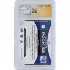 Adam Fox New York Rangers Autographed 2019-20 Upper Deck Ultimate Collection Ultimate Rookie Jersey Relic #187 #/399 CGC Fanatics Witnessed Authenticated Auto 10 Rookie Card Adam Fox New York Rangers Autographed 2019-20 Upper Deck Ultimate Collection Ultimate Rookie Jersey Relic #187 #/399 CGC Fanatics Witnessed Authenticated Auto 10 Rookie Card