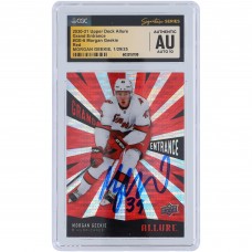 Morgan Geekie Carolina Hurricanes Autographed 2020-21 Upper Deck Allure Grand Entrance Red #GE-6 CGC Fanatics Witnessed Authenticated Auto 10 Rookie Card Morgan Geekie Carolina Hurricanes Autographed 2020-21 Upper Deck Allure Grand Entrance Red #GE-6 CGC Fanatics Witnessed Authenticated Auto 10 Rookie Card