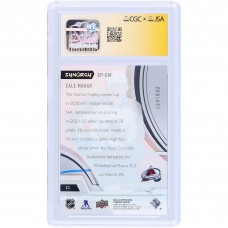 Cale Makar Colorado Avalanche Autographed 2021-22 Upper Deck Synergy Exceptional Phenoms #EP-CM #/899 CGC Fanatics Witnessed Authenticated 9/10 Card