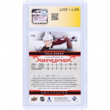 Cale Makar Colorado Avalanche Autographed 2021-22 Upper Deck Artifacts Ruby #118 #/499 CGC Fanatics Witnessed Authenticated Auto 10 Card Cale Makar Colorado Avalanche Autographed 2021-22 Upper Deck Artifacts Ruby #118 #/499 CGC Fanatics Witnessed Authenticated Auto 10 Card
