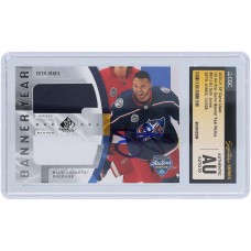 Seth Jones Columbus Blue Jackets Autographed 2020-21 Upper Deck SP Game Used 20 All-Star Game Banner Year Dual 2 Color Relics Navy White #BYJ-SJ CGC Fanatics Witnessed Authenticated Auto 10 Card Seth Jones Columbus Blue Jackets Autographed 2020-21 Upper Deck SP Game Used 20 All-Star Game Banner Year Dual 2 Color Relics Navy White #BYJ-SJ CGC Fanatics Witnessed Authenticated Auto 10 Card