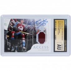 Mikko Rantanen Colorado Avalanche Autographed 2018-19 Upper Deck Ultimate Collection Ultimate Access Relic #UA-MR CGC Fanatics Witnessed Authenticated Card