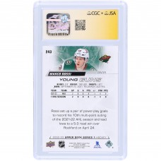 Marco Rossi Minnesota Wild Autographed 2022-23 Upper Deck Series 1 Young Guns #243 CGC Fanatics Witnessed Authenticated 9.5/10 Rookie Card