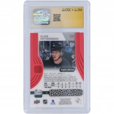 Elias Pettersson Vancouver Canucks Autographed 2019-20 Upper Deck Synergy Red #38 CGC Fanatics Witnessed Authenticated Auto 10 Card