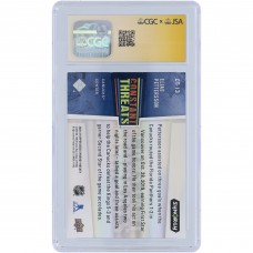 Elias Pettersson Vancouver Canucks Autographed 2020-21 Upper Deck Synergy Constant Threats #CT-13 CGC Fanatics Witnessed Authenticated Auto 10 Card