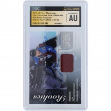 Mikko Rantanen Colorado Avalanche Autographed 2015-16 Fleer Showcase Maroon Relic #54 CGC Fanatics Witnessed Authenticated Rookie Card